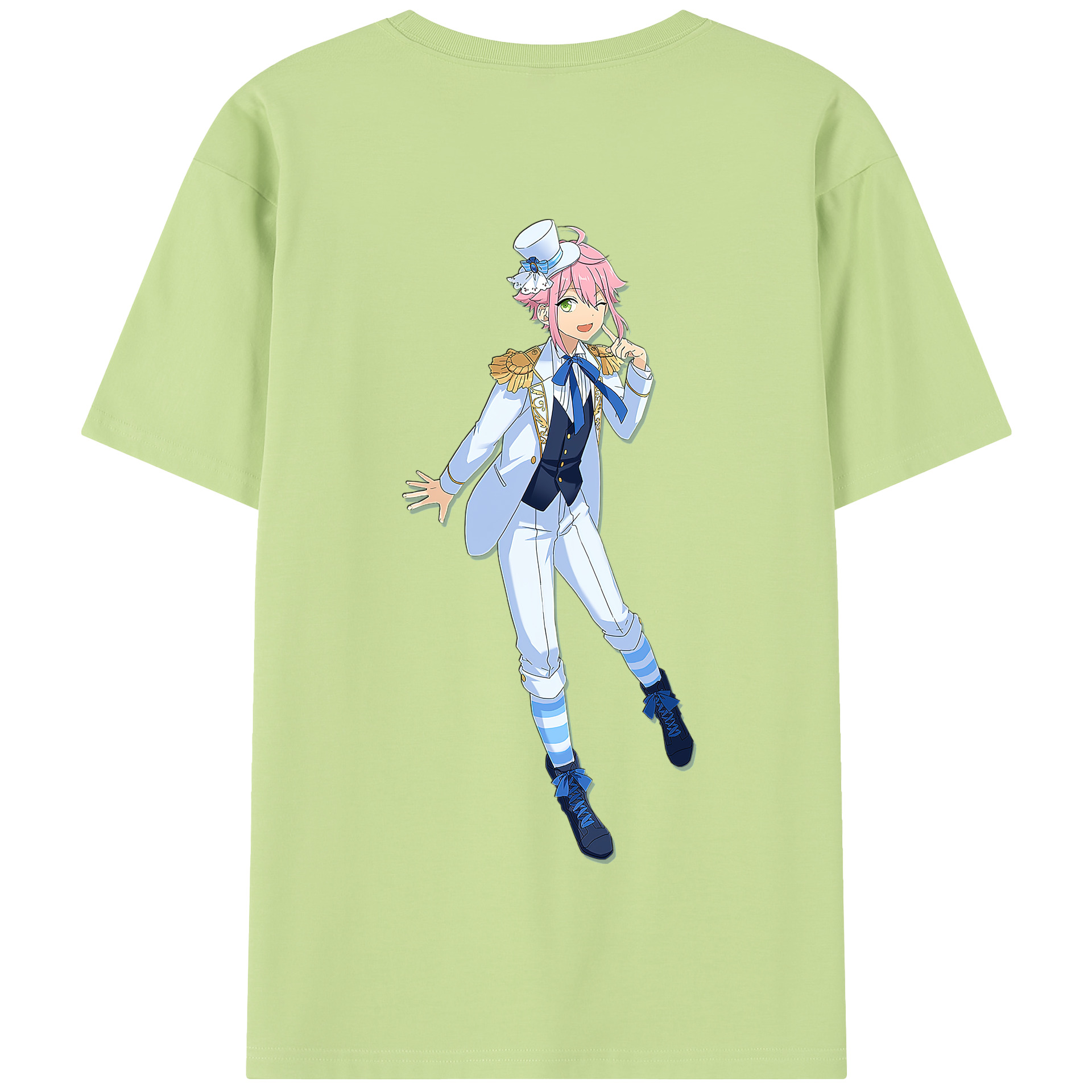 （画像用） あんさんぶるスターズ! Ensemble Stars 綿100％半袖Tシャツ（背面プリント）